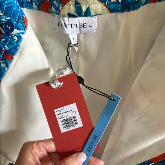 Hunter Bell Orange Grove Powell Skirt size 6 NWT - Picture 7 of 8